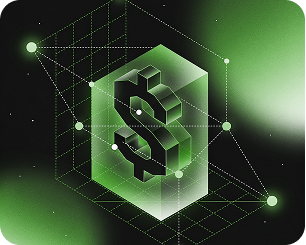 Icon representing corporate investments and profitability analysis